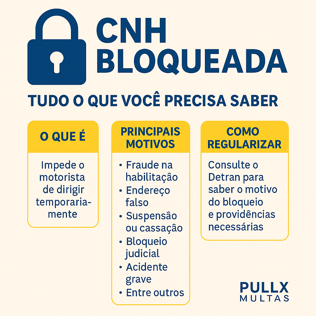 CNH bloqueada